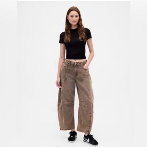 High rise UltraSoft Horeshoe Gap Jeans